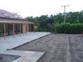 Preparation for new lawn and patio