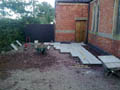 Laying new slabs