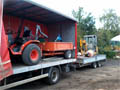 We have a wide range of equipment which we take nationwide