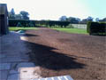 Ground prepared for seeding