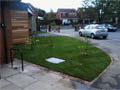 Turfing and planting for a school